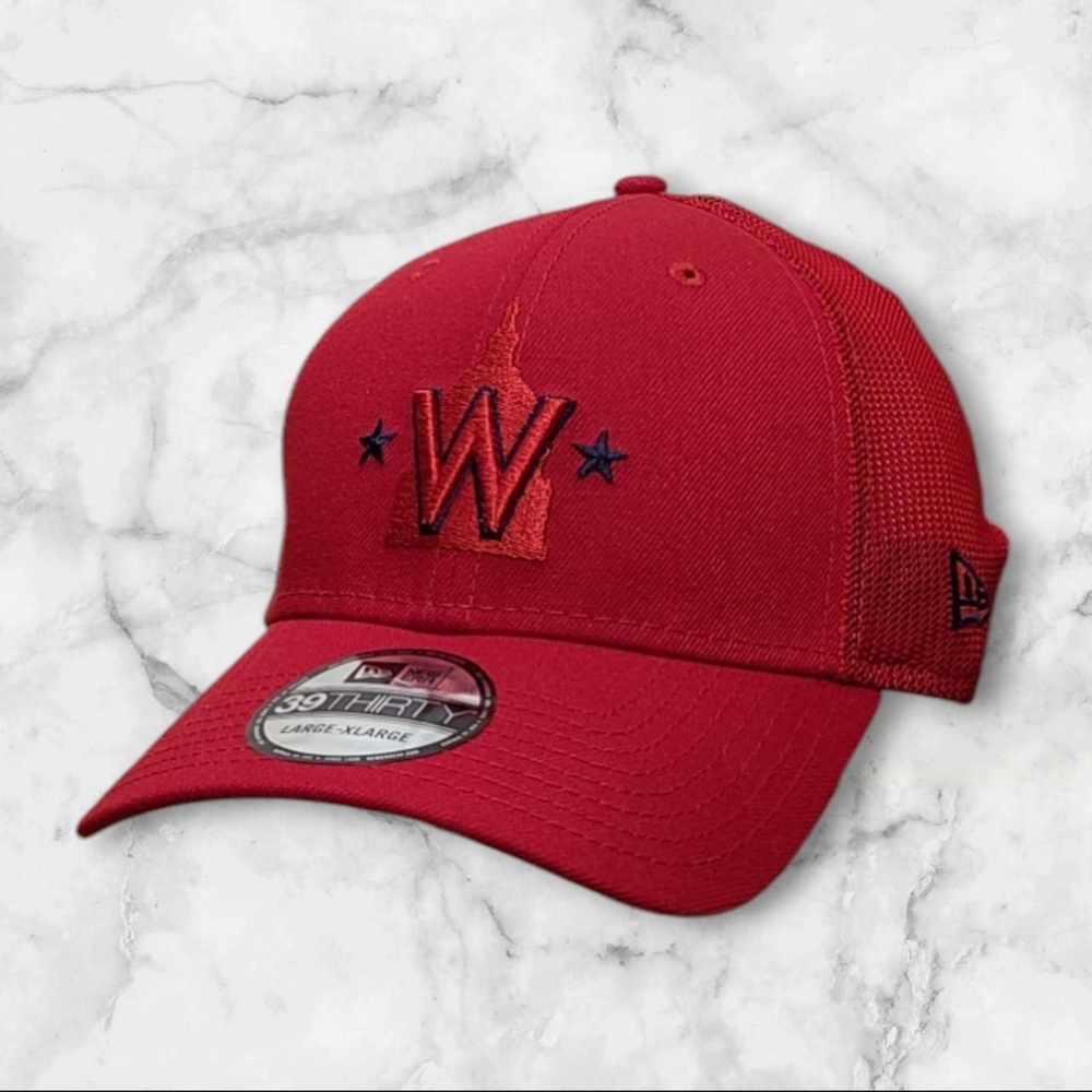 Washington Nationals New Era 2023 Batting Practice 39THIRTY Flex Hat - Red